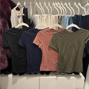 GAP Women's Short Sleeve Tees - Black, Navy, Pink, Olive